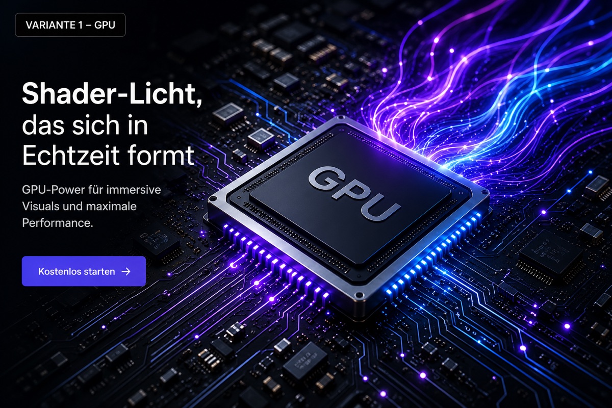 Variante 1 — GPU-Power für immersive Visuals